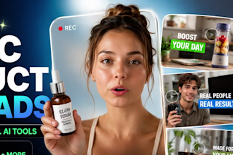 create ai ugc product video ad with higgsfield ai kling ai veo3 commercial video