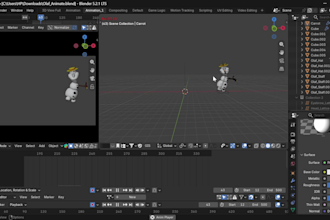 build a game ready rig with custom rig controls in blender