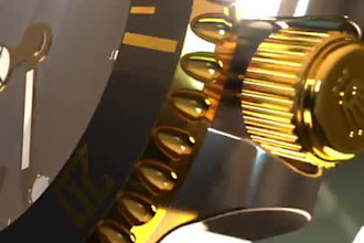 realistic 3d watch animation luxury rendering and product promo 3d watch design