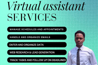 be your trusted virtual assistant to save your time
