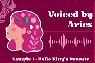 be your voice actress