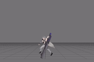 animate engaging character for game and combat system