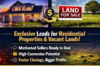 provide real estate leads for active cash buyers in the USA