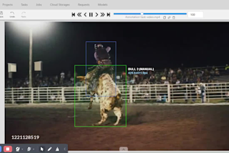 do image annotation by cvat, and roboflow for ai