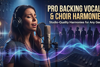 record pro backing vocals and choir harmonies
