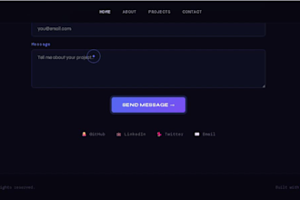 build a responsive business website using HTML CSS and javascript