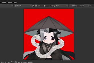 design and rig 2d vtuber model, live2d rigging, 2d vtuber rigging, live2d model