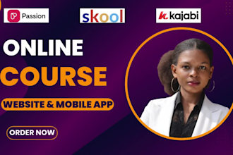 build passion io mobile app passion online course kajabi website skool community