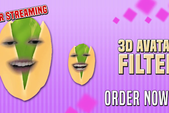 create a custom 3d ar vtuber character for streamfog filters and streaming