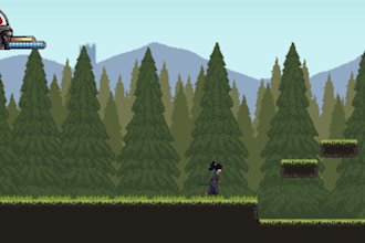 develop 2d platformers , metroidvania games with unity