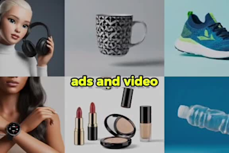 develop ai commercial video , ai product ai promo, video ads for social media