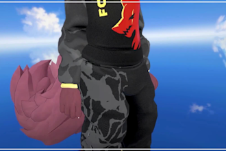 create custom 3d furry vtuber and vrchat avatar, fursona, kemono model arkit