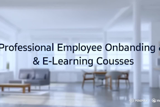 create professional onboarding training videos and employee elearning courses