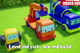 produce kids learning videos and nursery rhymes
