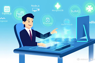 be your backend developer using node js, express js, rest API, sql or nosql