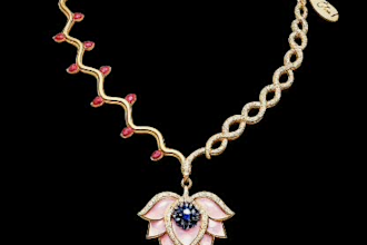 create jewelry design concept with unique and elegant