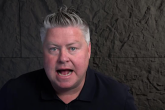 german male spokesperson agent selfie style video testimonial ugc ads creator