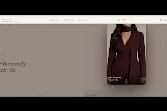 create a modern website