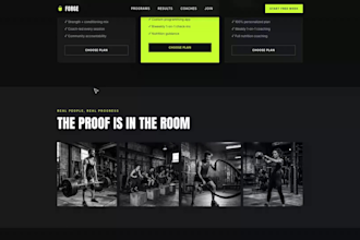 design a modern website that turns visitors into customers