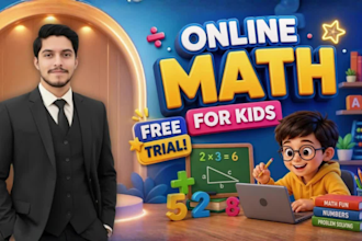 be your online kids math tutor for fun and easy learning