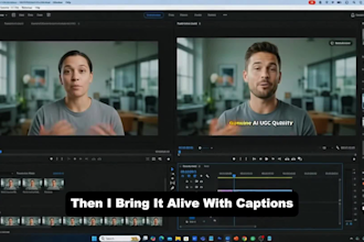 create ai ugc avatar videos with professional editing