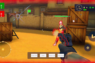 develop a professional fps game in unity