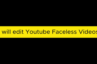 youtube faceless videos editing