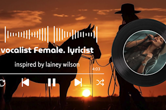 record female vocalist, female vocal, music producer, female hip pop singer