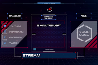 create a animated countdown timer for your stream