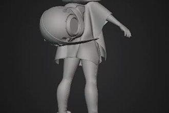 model custom 3d character