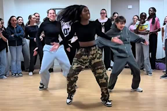 create viral tiktok dance group dance choreogrephy