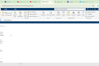 do projects in linear programming, matlab, simulink and google collab