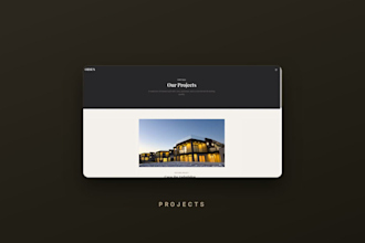create a modern aesthetic website with ai integration