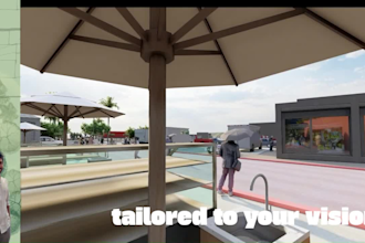 do professional landscape design and rendering
