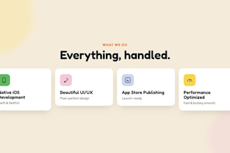 do an app development for ios