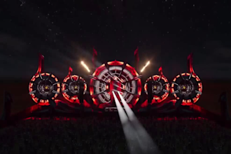 create cinematic 3d concert and festival visuals for led walls