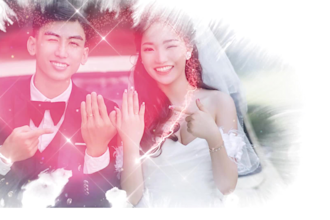create a photo slideshow video for wedding