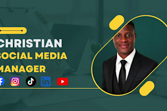 be your christian social media manager for churches and ministries