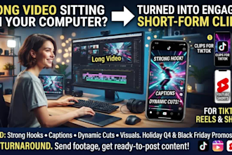 repurpose your videos into viral shorts for the q4 holiday rush