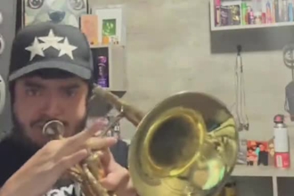 record professional live trombone y charcheta for your song