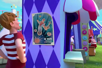 create stunning ai animated stories, ai video art, 3d cartoon for kids