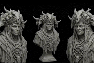 create custom 3d printable stl models for resin and fdm printing