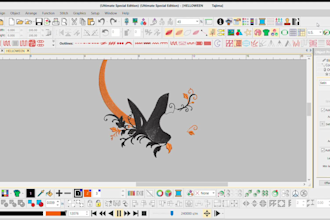 digitize your halloween design for embroidery in dst pes