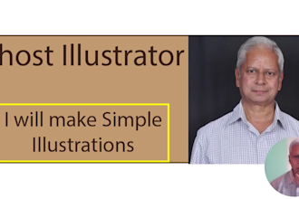 produce a graphical illustration for technical articles