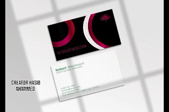 design business and visiting cards
