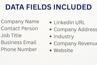 do web scraping and data extraction