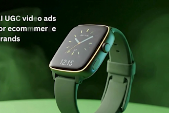create ai ugc video ads for ecommmerce brands video