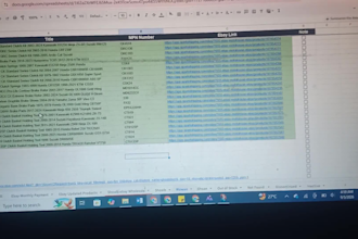 do ebay product listing and optimization