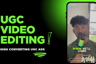 edit high converting ugc ads