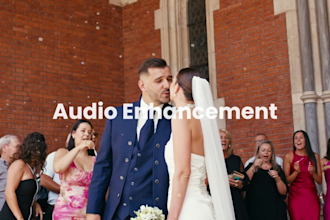edit your wedding video with a cinematic and emotional style